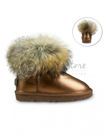 UGG Scurti Metalic Brown C1029
