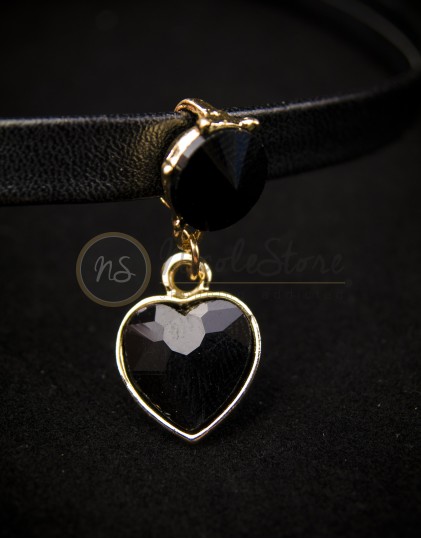 Colier Choker cu Pandantiv Inimioara LG00106
