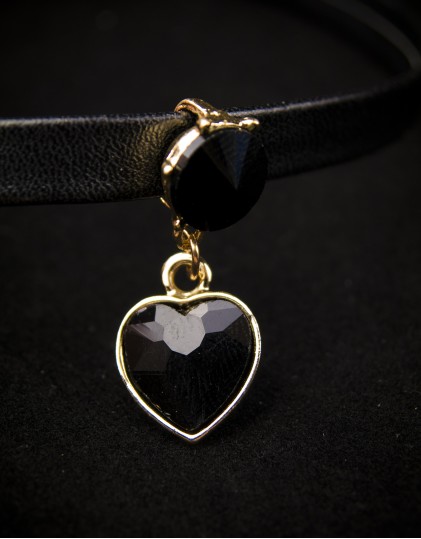Colier Choker cu Pandantiv Inimioara LG00106 Colier Choker cu Pandantiv Inimioara LG00106