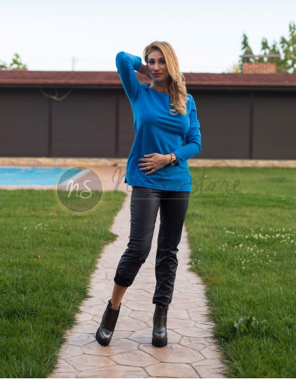 Bluza cu Crapaturi Laterale NS00106