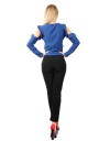 Pantaloni Negri Conici NS00194 Pantaloni Negri Conici NS00194