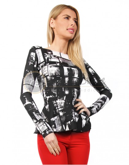Bluza cu Volanas NS00161