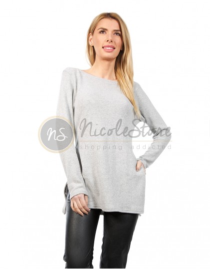 Bluza cu Fermoar Lateral NS00182