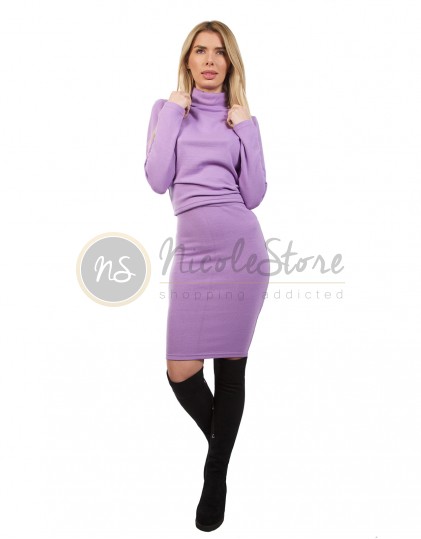 Set Fusta Midi cu Top Scurt NS00198