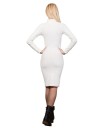 Rochie Midi Crem NS00146 Rochie Midi Crem NS00146