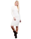 Rochie Midi Crem NS00146 Rochie Midi Crem NS00146