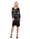 Rochie Piele Ecologica Neagra NS00130