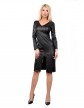 Rochie Piele Ecologica Neagra NS00130