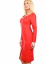 Rochie Piele Ecologica Rosie NS00137