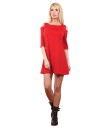 Rochie Scurta cu Umerii Decupati NS00133
