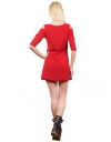 Rochie Scurta cu Umerii Decupati NS00133