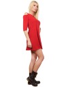 Rochie Scurta cu Umerii Decupati NS00133