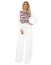Salopeta Lunga cu Pantaloni Evazati NS00156