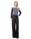 Salopeta Lunga cu Pantaloni Evazati NS00168