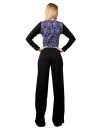 Salopeta Lunga cu Pantaloni Evazati NS00168