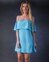 Rochie cu Volan pe Umeri NS00247 Rochie cu Volan pe Umeri NS00247