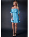 Rochie cu Volan pe Umeri NS00247 Rochie cu Volan pe Umeri NS00247