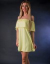 Rochie cu Volan pe Umeri NS00243