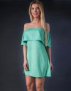 Rochie cu Volan pe Umeri NS00241 Rochie cu Volan pe Umeri NS00241
